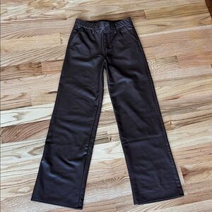 Abercrombie Kids Dark brown leather Pants 15/16